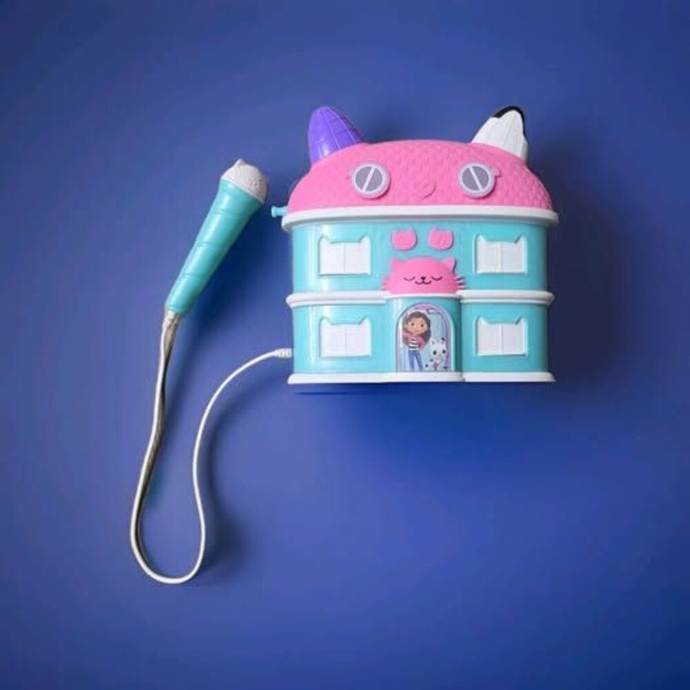 GABBYS ❤️ Dollhouse BOOMBOX SING ALONG Real Built In MICROPHONE Karoke Music Toy